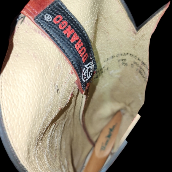 DURANGO Exotic Eel Skin Cowboy Boots. SIZE 9.5 D - Picture 5 of 5